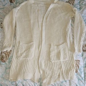 Cream cardigan